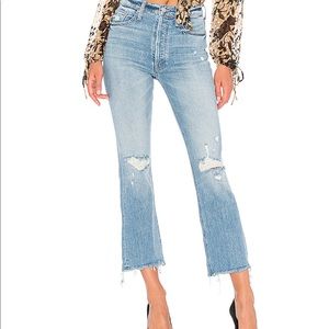 Mother the tripper ankle denim size 25